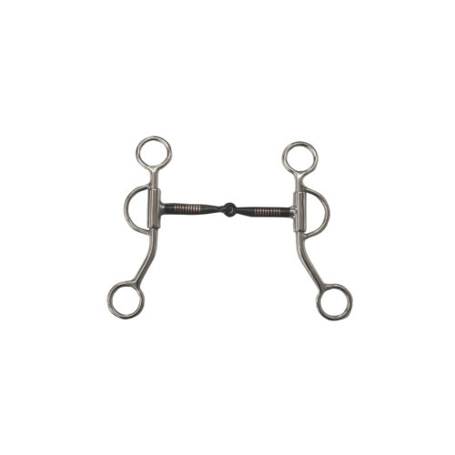 MORSO WESTERN INOX ASTE CORTE IMBOCCATURA NERA