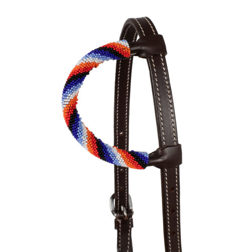 ONE EAR BEADED EMBRODERY BRIDLE - immagine 3