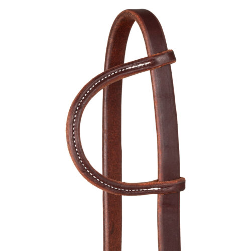 3/4" SLIP EAR W/ANT COPPER BUCKLE AND CONCHOS – Bild 3