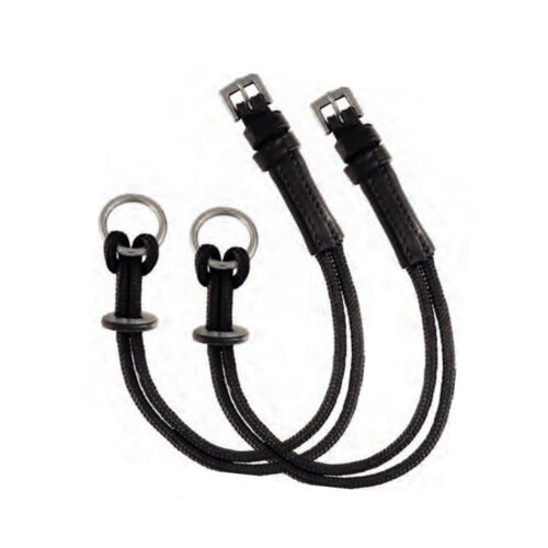 Stubben Gag Cheeks black (1 pair) - Imagen 2