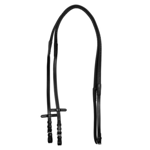 SOLID LETTERING GRIP RUBBER REINS SILVER FITTING – Image 2