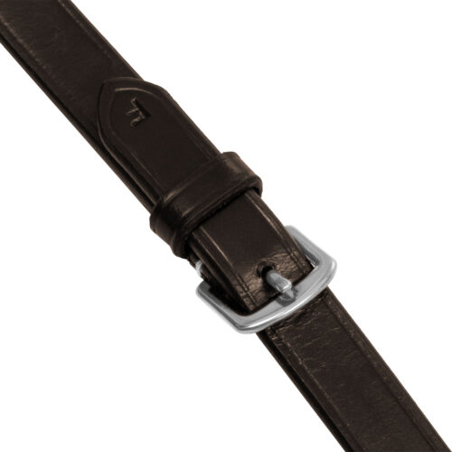 SOLID LETTERING GRIP RUBBER REINS SILVER FITTING – Image 9