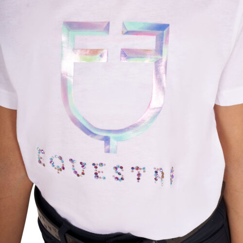 GIRL'S MULTICOLOR LOGO COTTON T-SHIRT - immagine 8