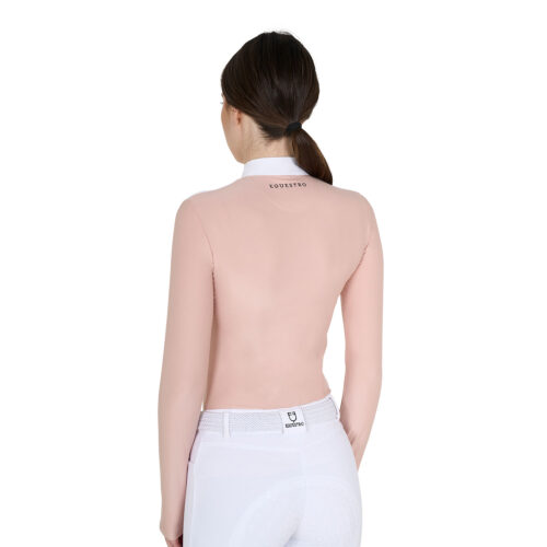 WOMAN COMPETITION LS ZIP SHIRT 1/2 MESH – Bild 3