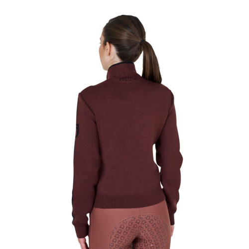 WOMEN'S FULL ZIP HYBRID NYLON+ KNIT JACKET - Image 3