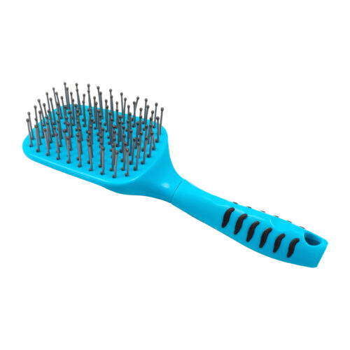 SPAZZOLA  CODA E CRINIERA C/MANICO ERGONOMICO LIME, FUXIA , TURQUOISE - immagine 11