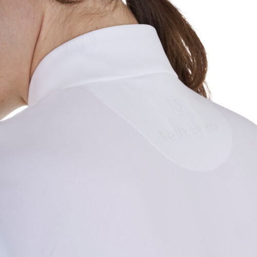 WOMEN'S PEARL TRAINING POLO SHIRT SS ZIP - immagine 15